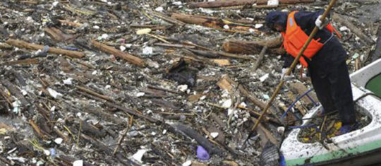 Continent de plastique, déchets, pollution, gazs à effets de serre
